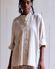 Load image into Gallery viewer, Darcey Shirt Tobacco Stripe