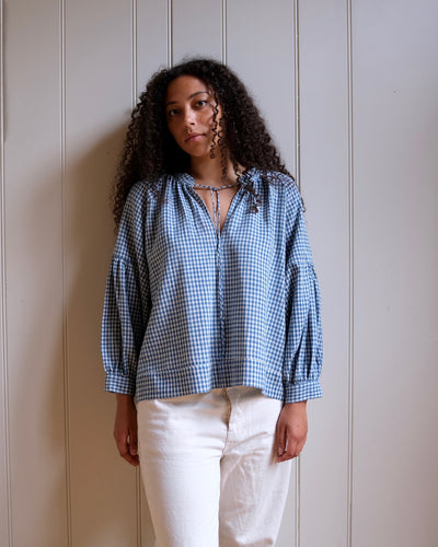 Jolene Blouse Gingham