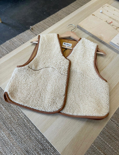 ‘Hannah’ Sheepskin Waistcoat